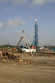 construction, sitework, preparation, drill, pier