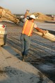 construction, sitework, preparation, concrete, cement, pour, cement truck, rebar, form