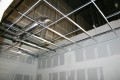 construction, interior, finish, metal, grid, braces, framework