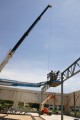 construction, braces, steel, metal, joists, beams, crane