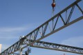 construction, braces, steel, metal, joists, beams, crane, welder