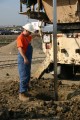 construction, sitework, preparation, pier drilling rig