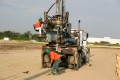 construction, sitework, preparation, pier drilling rig