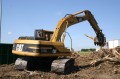 construction, sitework, site preparation, dirt work, land, track excavator, ground work