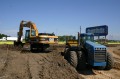 construction, sitework, site preparation, dirt work, land, dump truck, excavator, ground work