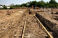 construction, sitework, preparation, water pipes, sewer lines