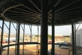 construction, canopy, entrance, outside, metal, framework, steel, rotunda