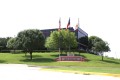 construction, flag poles, exterior, sign