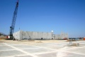 construction, tilt-up construction, tiltwall, panel, interior, walls, metal, beams, joists, crane